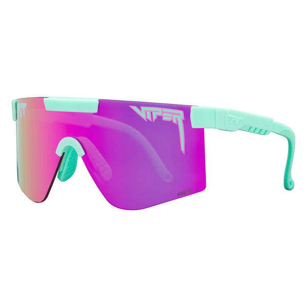 pit viper The Originals 2.0 Wide HDPV - Oral Exam | Fahrradbrille pink Laufbrille polarisiert schnelle Brille Auf und Davon Outdoor Equipment