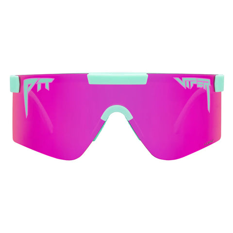 pit viper The Originals 2.0 Wide HDPV - Oral Exam | Fahrradbrille pink Laufbrille polarisiert schnelle Brille Auf und Davon Outdoor Equipment