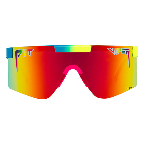 pit viper The Originals 2.0 Wide HDPV - Pride | Fahrradbrille schnelle Brille Laufbrille Auf und Davon Outdoor Equipment