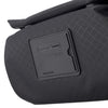 black embossed