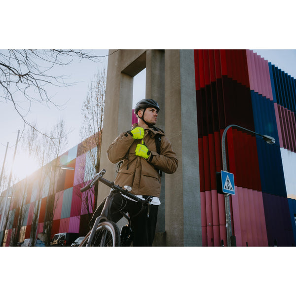 roeckl sports Villach 3 | Fahrradhandschuhe fluo yellow Winter-Radhandschuhe neongelb Auf und Davon Outdoor Equipment