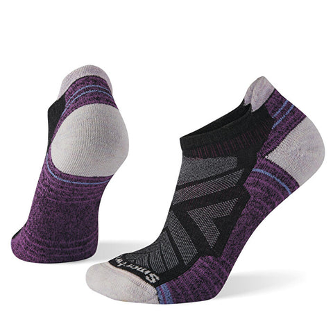 smartwool Hike Light Cushion Low Ankle Socks - Damen Merino Wandersocken violett Auf und Davon Outdoor Equipment