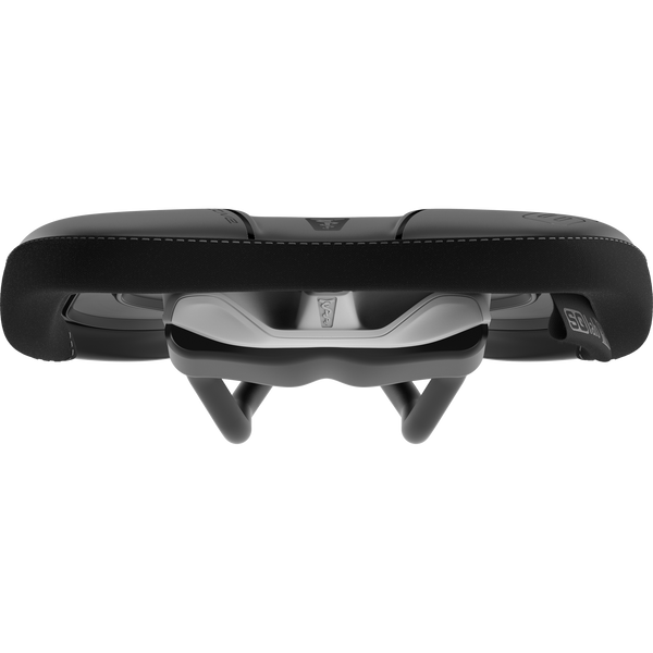 SQlab 611 Ergowave active 2.1 Rückansicht mit active-System unter der Sattelschale