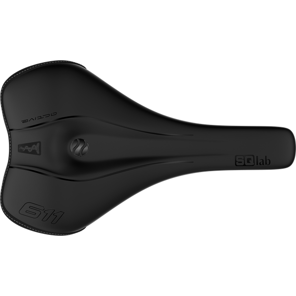 SQlab 611 Ergowave active 2.1 von oben mit Stufenform und zentraler Vertiefung