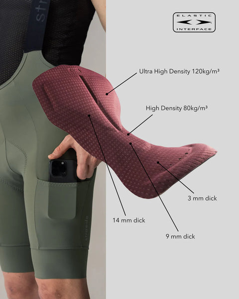 straede Cargo Endurance Bib Shorts Men | Fahrradhose black Auf und Davon Outdoor Equipment