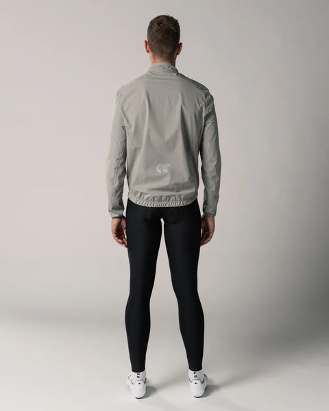 straede Rain Jacket Men cloud white Regenjacke Fahrradjacke Herren Auf und Davon Outdoor Equipment