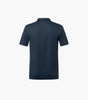 super.natural Men's Zip Polo | Merino Shirt blueberry Polo-Shirt Herren Auf und Davon Outdoor Equipment