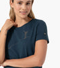 super.natural Women's Bergglück Tee Merino T-Shirt Blueberry/Copper Merino T-Shirt Damen Auf und Davon Outdoor Equipment