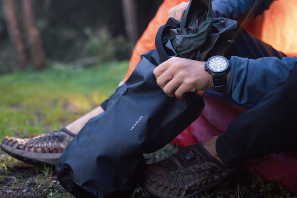 Birzman Packman travel saddle pack (waterproof carrier) olive Satteltasche Arschrakete wasserdicht Auf und Davon Outdoor Equipment