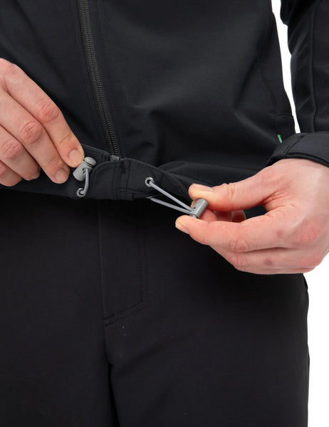 vaude Men's Hurricane Jacket IV black Softshelljacke schwarz Auf und Davon Outdoor Equipment