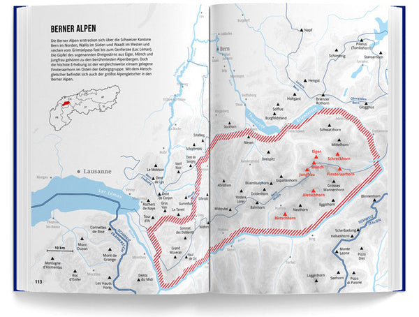 Berge der Alpen – Buch von Marmota Maps