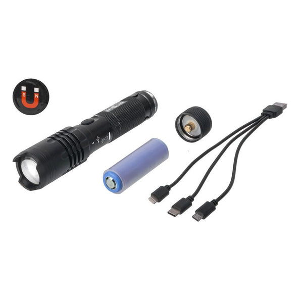 Origin Outdoors LED-Taschenlampe 'Powerbank' - 1000 Lumen - Auf und Davon | Outdoor Equipment