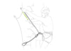 Petzl Scorpio Eashook Klettersteigset am Klettersteig