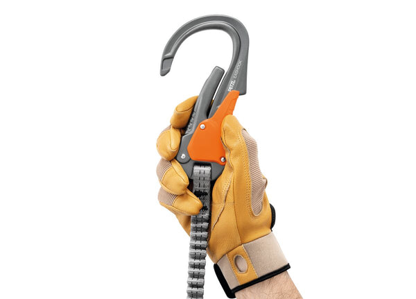 Petzl Scorpio Eashook Klettersteigset Karabiner