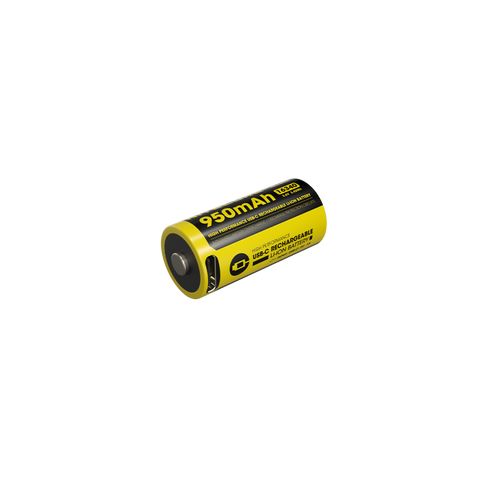 NITECORE NL169R 16340 Li-Ion Akku 950 mAh