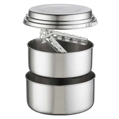 Alpine 2 Pot Set Topfset Campingtopfset Campingtöpfe Auf und Davon | Outdoor Equipment