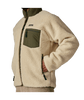 Patagonia Men's Classic Retro-X Fleece Jacket | Übergangsjacke dark natural w/basin green Fleecejacke Herren Auf und Davon Outdoor Equipment