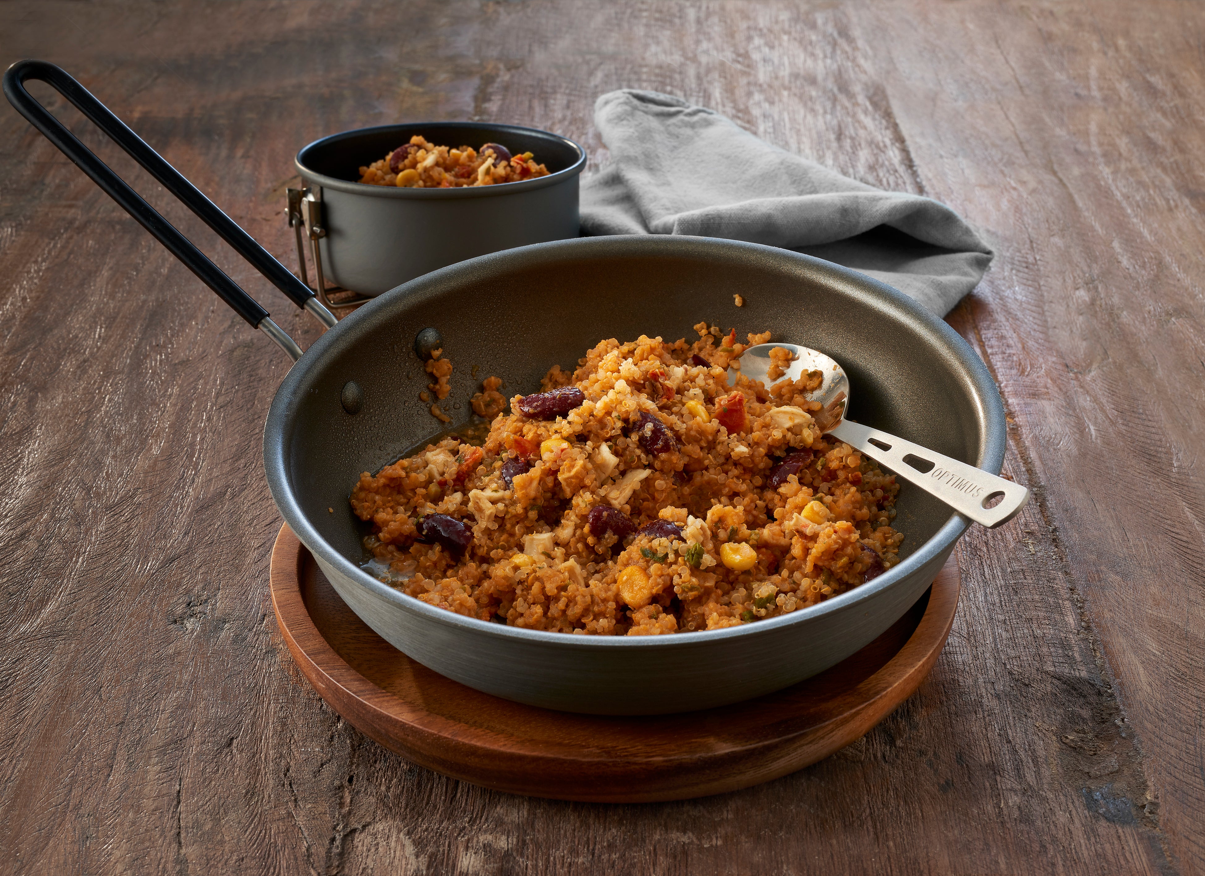 Quinoa - Mexikanische Art-vegan - Outdoor Essen