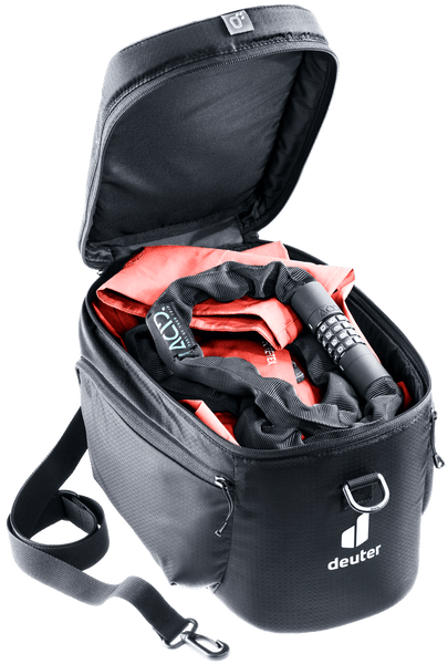 deuter Rack Bag 10 black Gepäckträgertasche Auf und Davon Outdoor Equipment