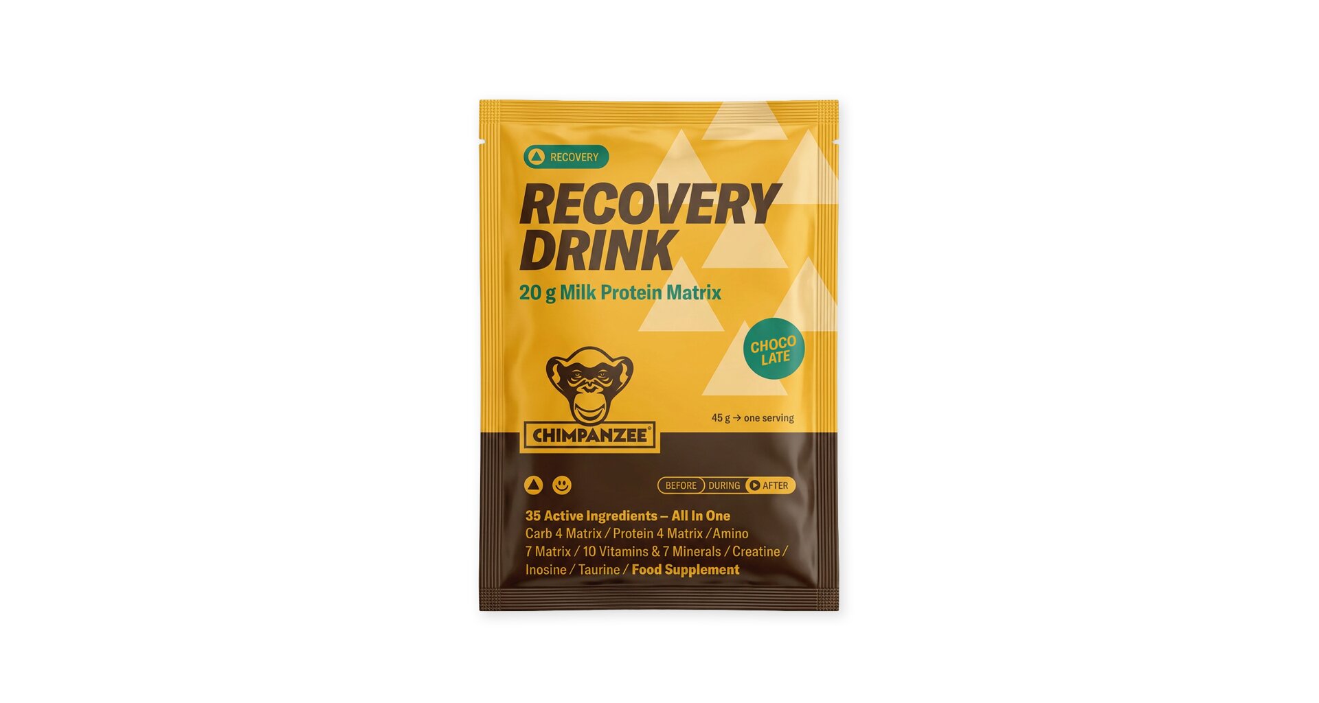 Chimpanzee Recovery Drink Choco Late 45 g Portionsbeutel