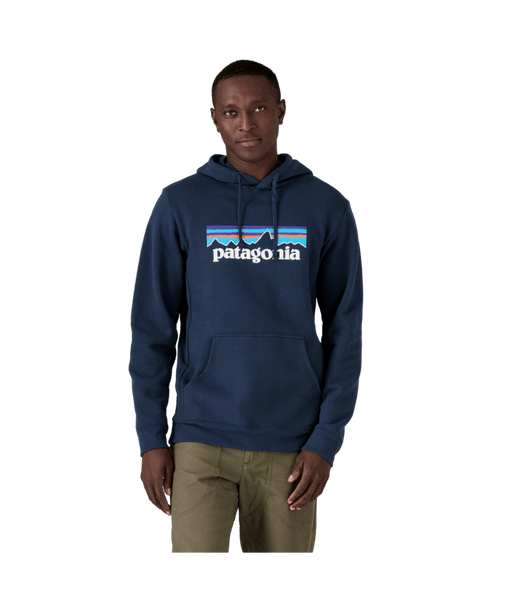 Patagonia P-6 Logo Uprisal Hoody - Unisex | Kapuzenpullover new navy Fairtrade Hoodie Auf und Davon Outdoor Equipment