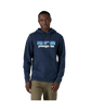 Patagonia P-6 Logo Uprisal Hoody - Unisex | Kapuzenpullover new navy Fairtrade Hoodie Auf und Davon Outdoor Equipment