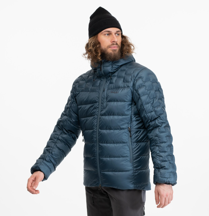 Magma Medium Down Jacket w/Hood Men