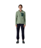 Women's R1 Air Fleece Full-Zip Hoody | Fleecejacke ellwood green Funktionstipper Laufjacke Sporthoody Auf und Davon Outdoor Equipment