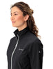 vaude Women's Hurricane Jacket IV black uni Softshell Jacke Auf und Davon Outdoor Equipment