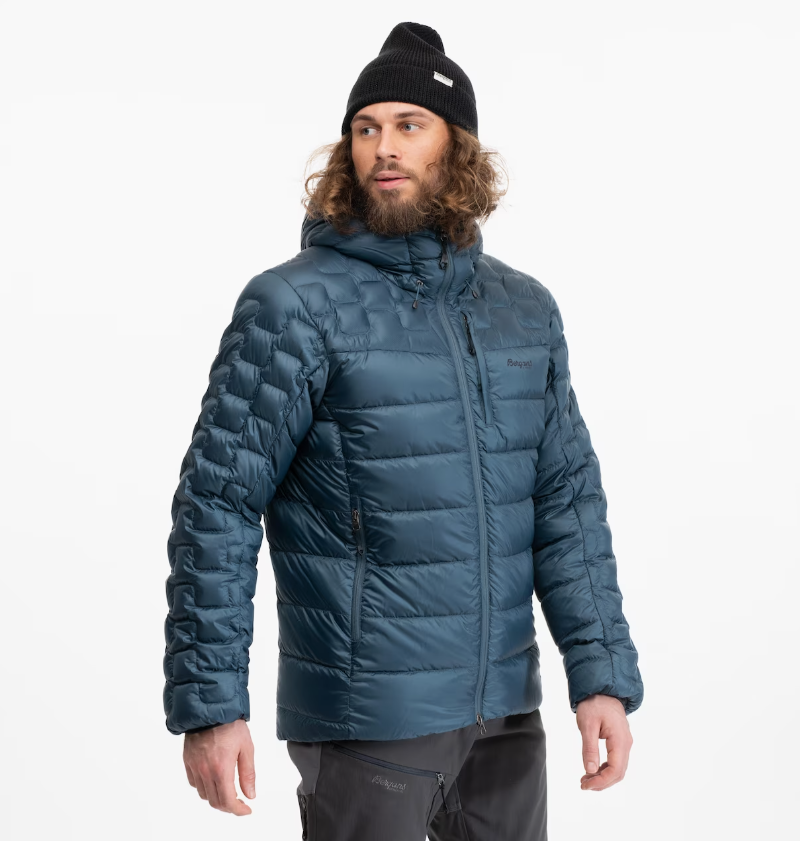 Magma Medium Down Jacket w/Hood Men