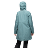 Bergns Urban 2L Shell Coat Women grey sage wasserdichter Mantel Damen Auf und Davon Outdoor Equipment