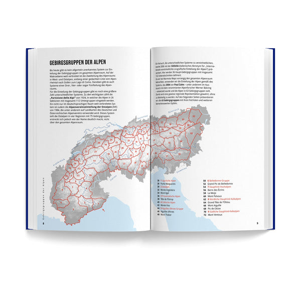 Berge der Alpen – Buch von Marmota Maps