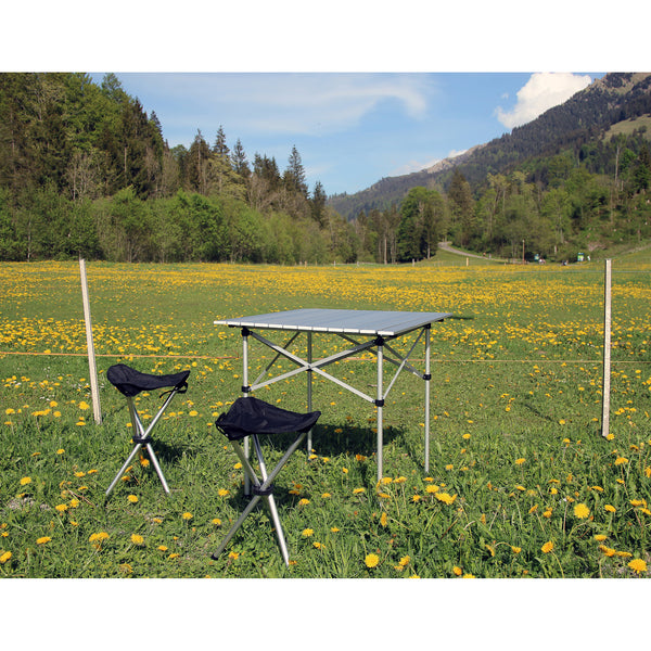 BasicNature Rolltisch 70x70cm