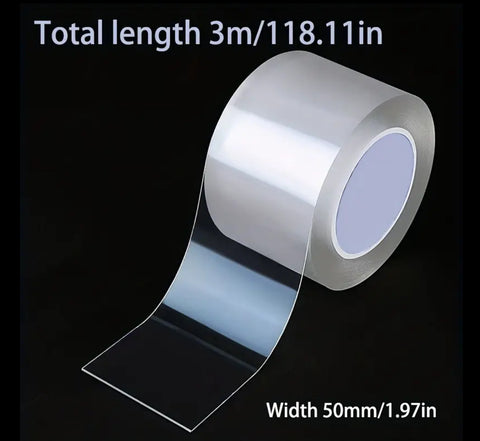 Transparente Schutzfolie 5cm x 3m