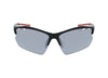 INVU Sportbrille - A2306C pc matt black/rubb red polarisiert kratzfest Auf und Davon Outdoor Equipment