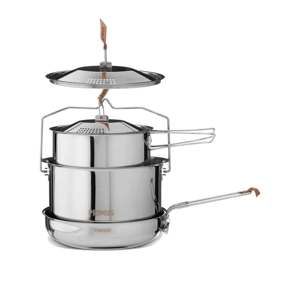 Campfire Cookset Stainless Steel
