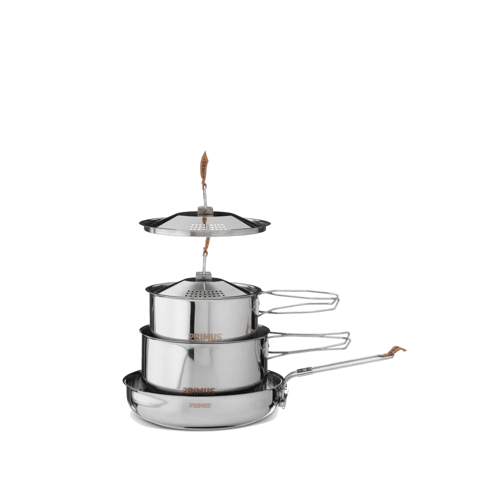 Campfire Cookset Stainless Steel