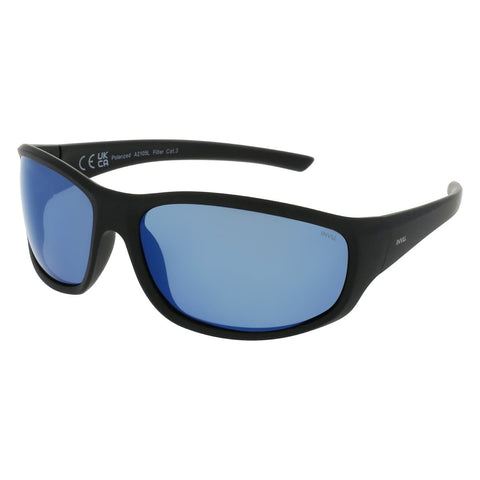 INVU Sportbrille flexi - A2105L rubb. black/flex polarisiert kratzfest Auf und Davon Outdoor Equipment