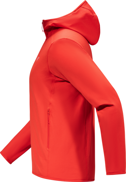 Arc'teryx Kyanite Lightweight Hoody Men's dynasty Fleecehoody Herren rot Auf und Davon Outdoor Equipment