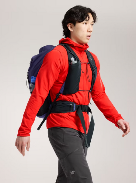 Arc'teryx Kyanite Lightweight Hoody Men's dynasty Fleecehoody Herren rot Auf und Davon Outdoor Equipment