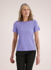 Arcteryx Lana Merino Wool Crew Shirt Women's moonstone Funktionsshirt Auf und Davon Outdoor Equipment