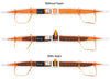 orange/white