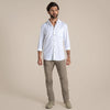 Craghoppers NosiLife Nuoro Langarmshirt II - Herren white Reisehemd Auf und Davon Outdoor Equipment