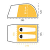 Topeka 2 Tent Pro | 2-Personen-Zelt