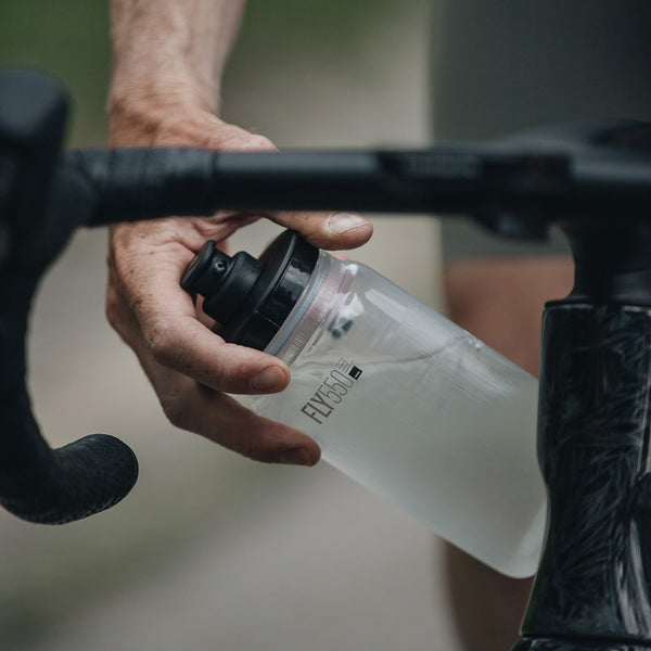 ELITE Fly Tex Trinkflasche im Flaschenhalter