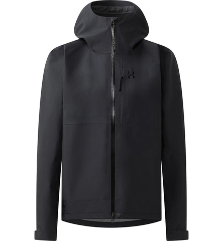 Haglöfs Front Proof II Jacket Women | Hardshelljacke true black Regenjacke Wanderjacke Auf und Davon Outdoor Equipment