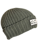 Auf und Davon Strickmütze Khaki aus Wolle