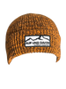 Auf und Davon Strickmütze - Orange-Braun