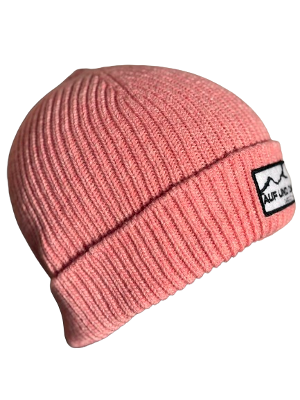 Auf und Davon Strickmütze - Rosa