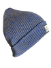 Auf und Davon Strickmütze Grau-Blau aus Wolle
